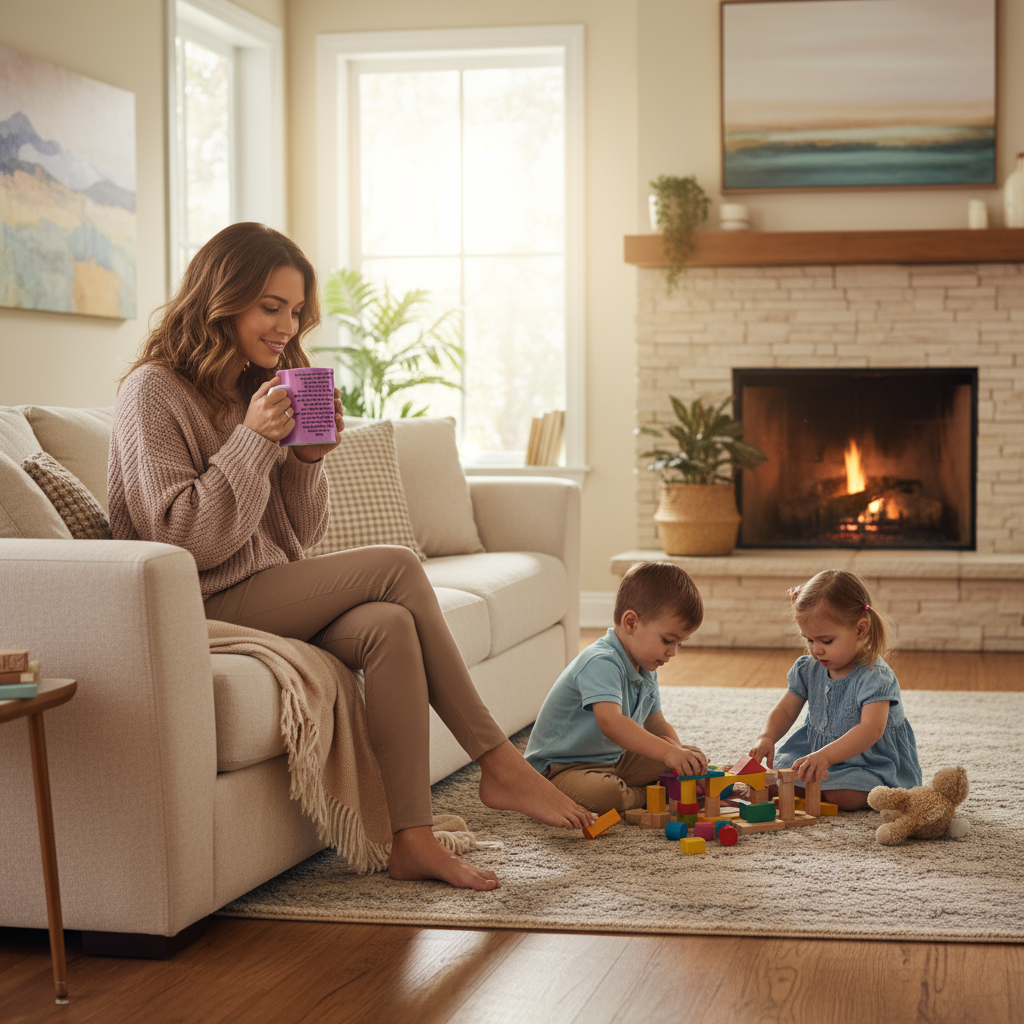 Prayer Mug for Comfort and Reflection Pink - Looking for Grace