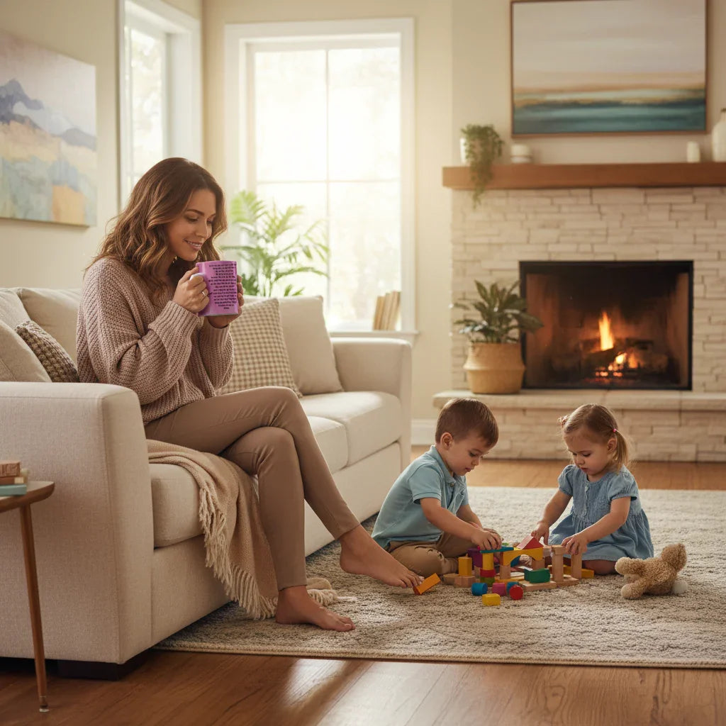 Prayer Mug for Comfort and Reflection Pink - Looking for Grace