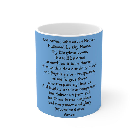 Prayer Mug for Comfort and Reflection Blue - Looking for Grace
