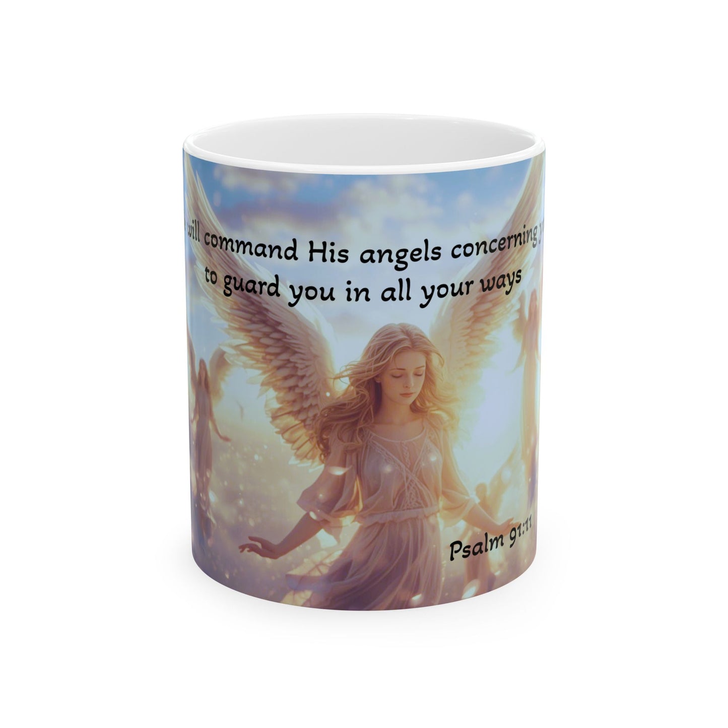 Angelic Guardian Ceramic Mug - Looking for Grace