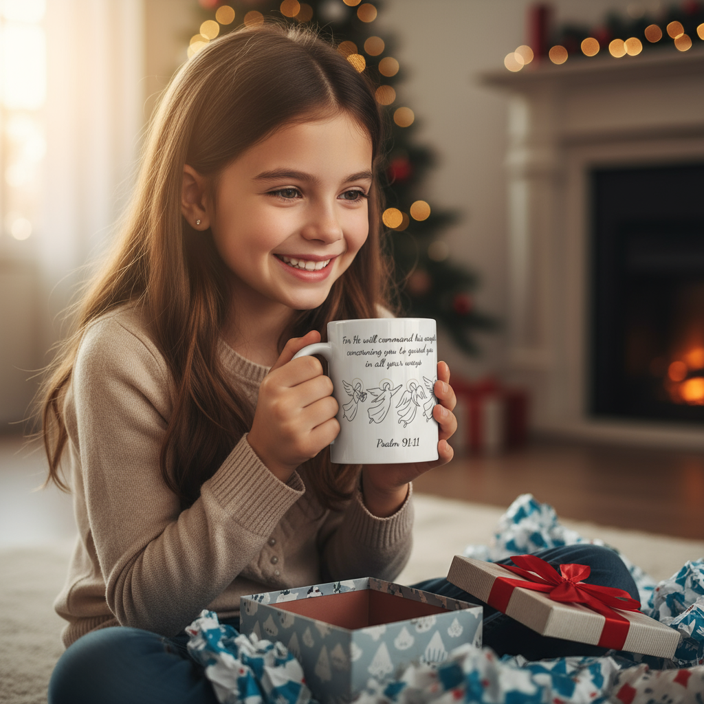 Guardian Angel Ceramic Mug - Looking for Grace