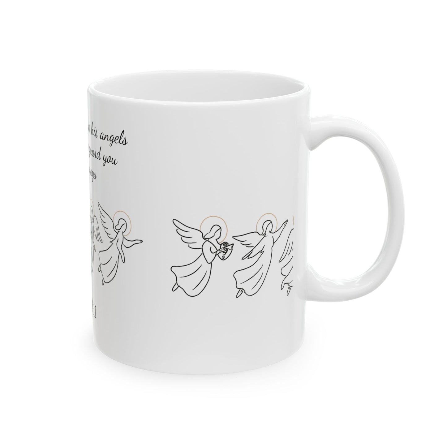 Guardian Angel Ceramic Mug - Looking for Grace