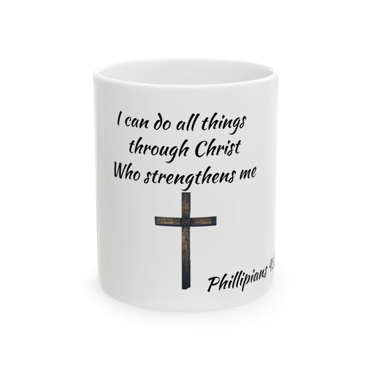 I can do all things coffee mug - Looking for Grace