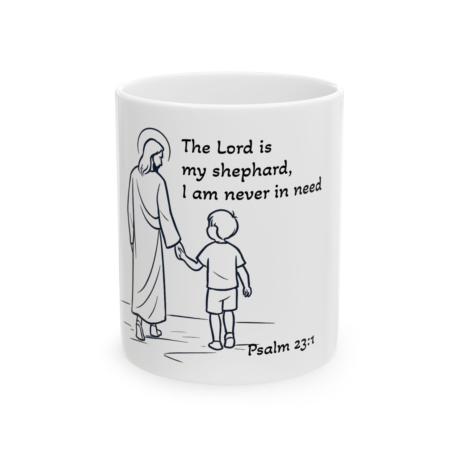 The Lord is My Shephard Ceramic mug - Looking for Grace
