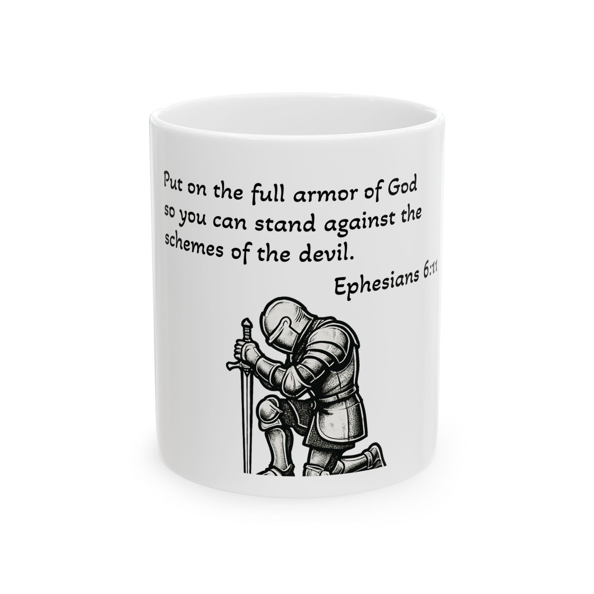 Full  Armor of God Ceramic Mug - Looking for Grace