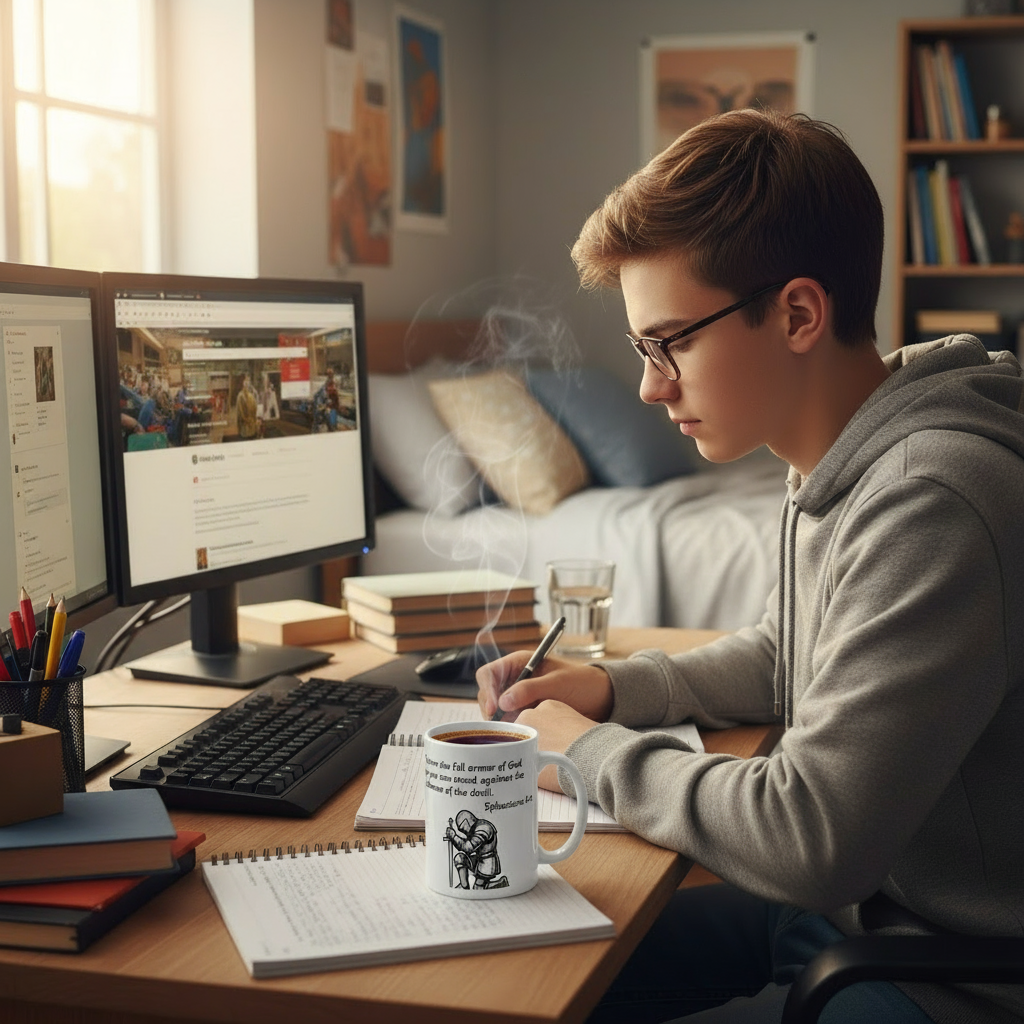 Full Armor of God ceramic mug - Looking for Grace